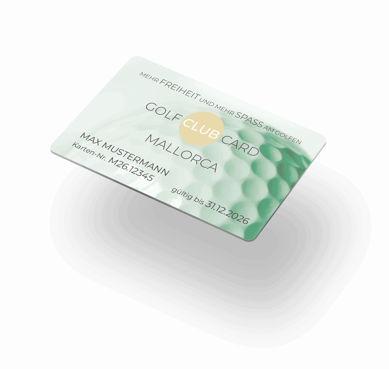 GOLF CLUB CARD Mallorca 2026